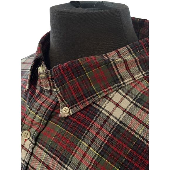 Polo Ralph Lauren 3XB Big Button Down Dress Shirt Classic Fit Holiday Plaid - Picture 4 of 7